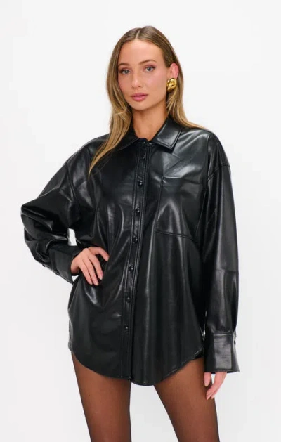 Show Me Your Mumu Lincoln Shirt Jacket In Multi