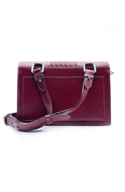 Doizpe Frihed Cactus Luxe Crossbody And Clutch Bag In Red