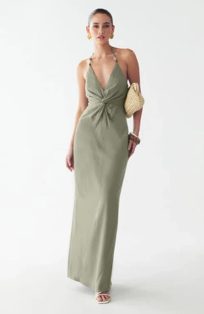 St Mrlo Alaia Dress In Green