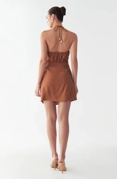 St Mrlo Roma Dress In Brown