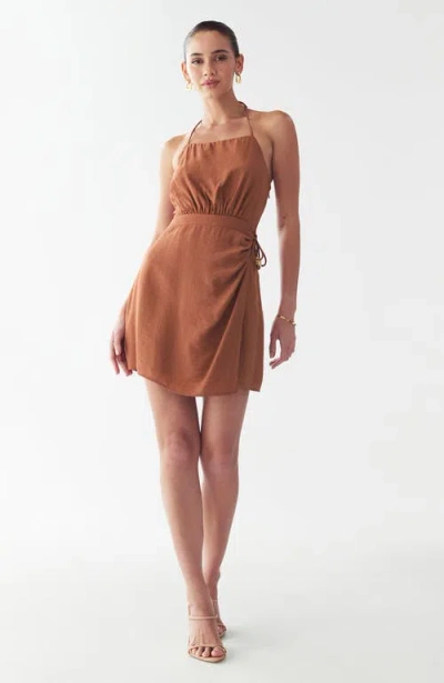 St Mrlo Roma Dress In Brown
