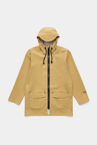 Stutterheim Stockholm Patch Raincoat In Gold