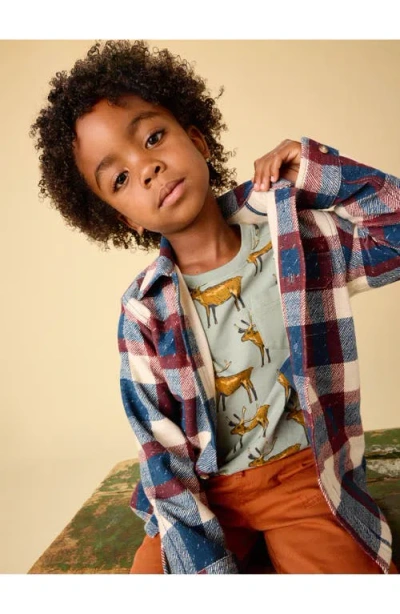 Tea Collection Knit Shacket In Multi