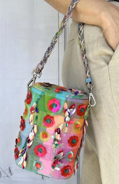 Simitri Picnic Bucket Bag In Multi