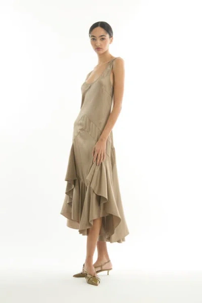 Secret Mission Evelyn Dress In Neutral