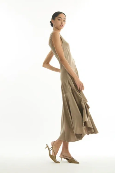 Secret Mission Evelyn Dress In Neutral