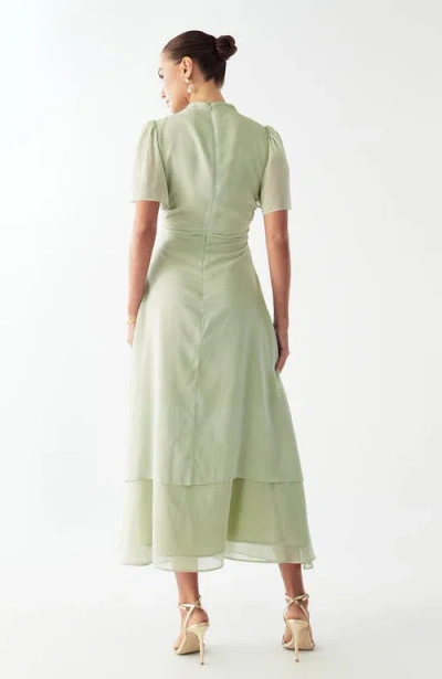 Willa Rory Midi Dress In Green