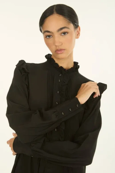 Secret Mission Myla Dress In Black