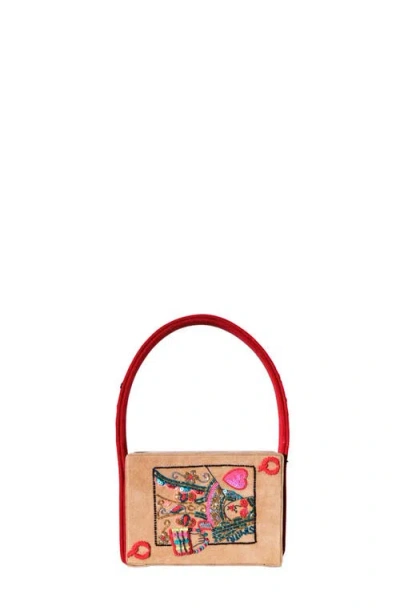 Simitri Poker Mini Bag In Brown