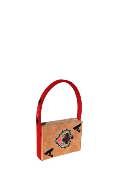 Simitri Poker Mini Bag In Brown