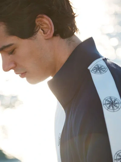 Sergio Tacchini Bussola Track Jacket In Blue