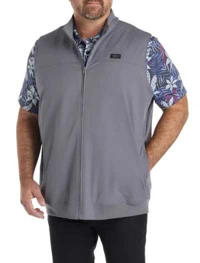 Travismathew Fit By Dxl Big & Tall Wanderlust Vest In Gray