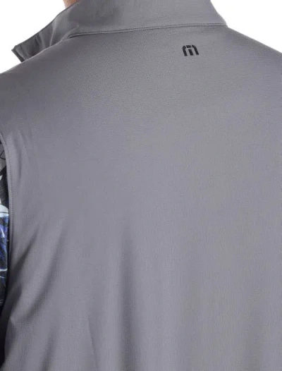 Travismathew Fit By Dxl Big & Tall Wanderlust Vest In Gray