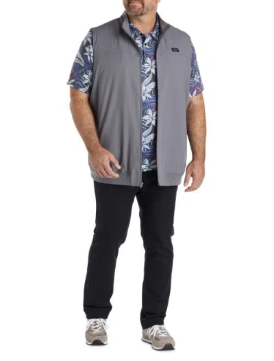 Travismathew Fit By Dxl Big & Tall Wanderlust Vest In Gray