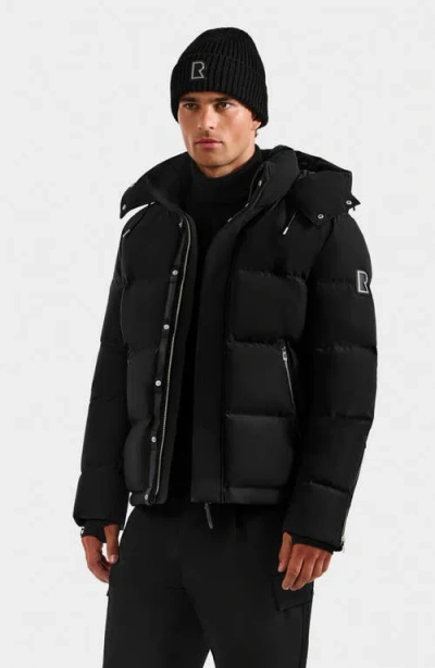 Rudsak Joel Heritage Quilted Down Puffer In Black