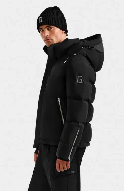 Rudsak Joel Heritage Quilted Down Puffer In Black