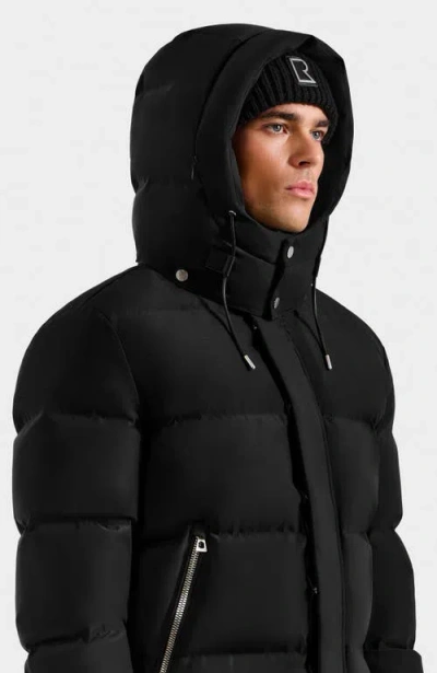 Rudsak Joel Heritage Quilted Down Puffer In Black
