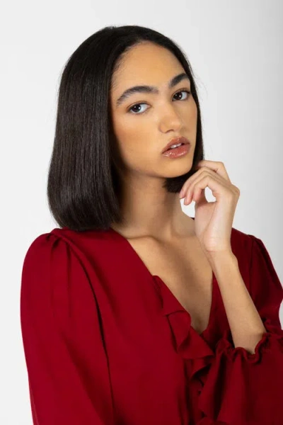 Secret Mission Warby Dress In Red