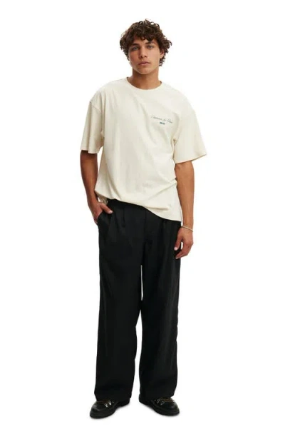 Cotton On Box Fit Graphic T-shirt In Neutral