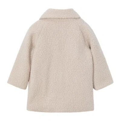 Mayoral Terry Button Coat In Neutral