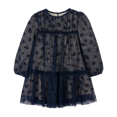 Mayoral Tulle Dress In Black