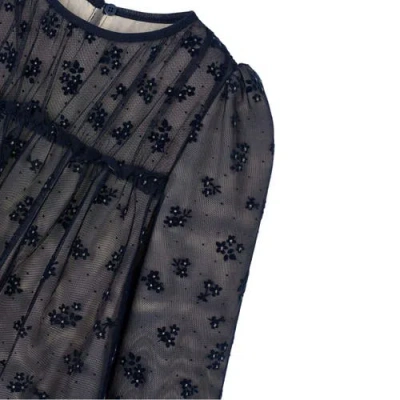 Mayoral Tulle Dress In Black