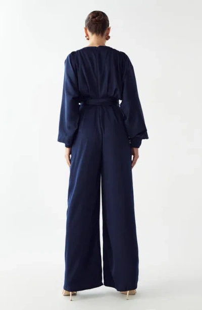 Willa Salem Jumpsuit In Blue