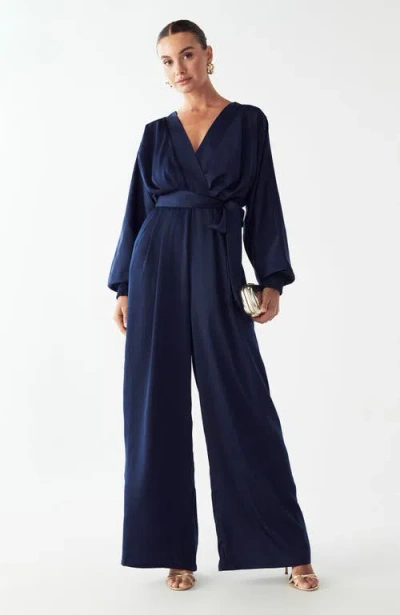 Willa Salem Jumpsuit In Blue
