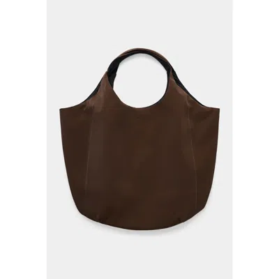 Stutterheim Svea Puffer Matte Bag In Brown