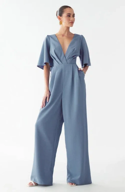 Willa Omaha Jumpsuit In Blue