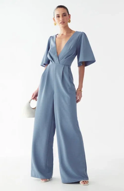 Willa Omaha Jumpsuit In Blue