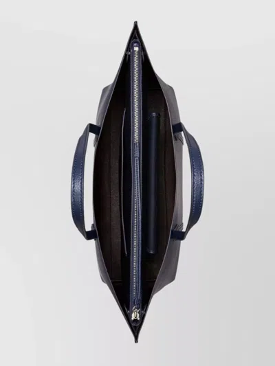 Tory Burch Spacious Double Handle Tote Bag In Blue