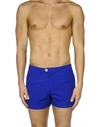 Dondup Swim Shorts In Bright Blue