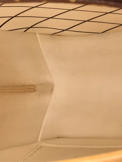 Pre-owned Louis Vuitton Petite Boite Chapeau Bag Monogram Canvas Crossbody Bag In Brown