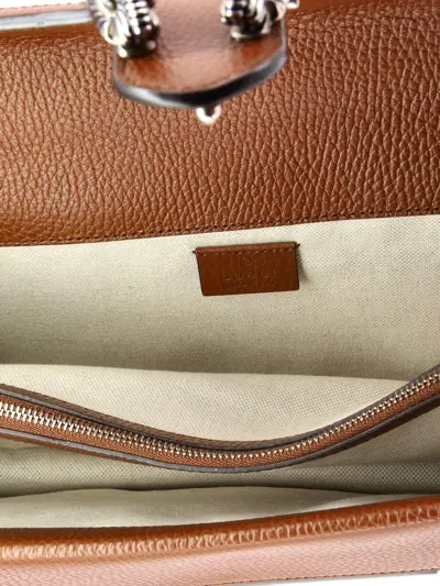 Pre-owned Gucci Dionysus Bag Gg Denim Small Shoulder Bag In Blue