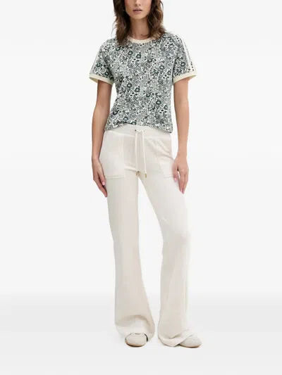 Juicy Couture Drawstring-fastening Pocket Trousers In Neutral