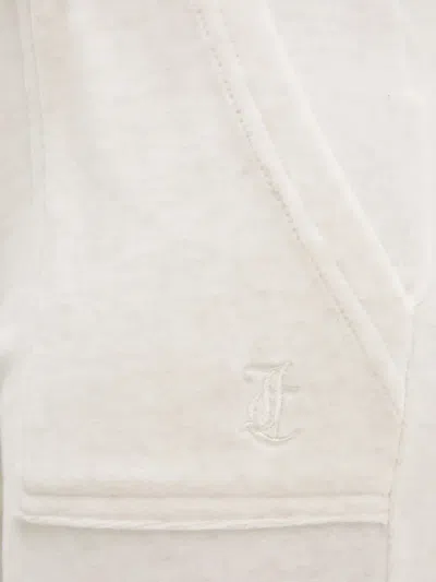 Juicy Couture Drawstring-fastening Pocket Trousers In Neutral