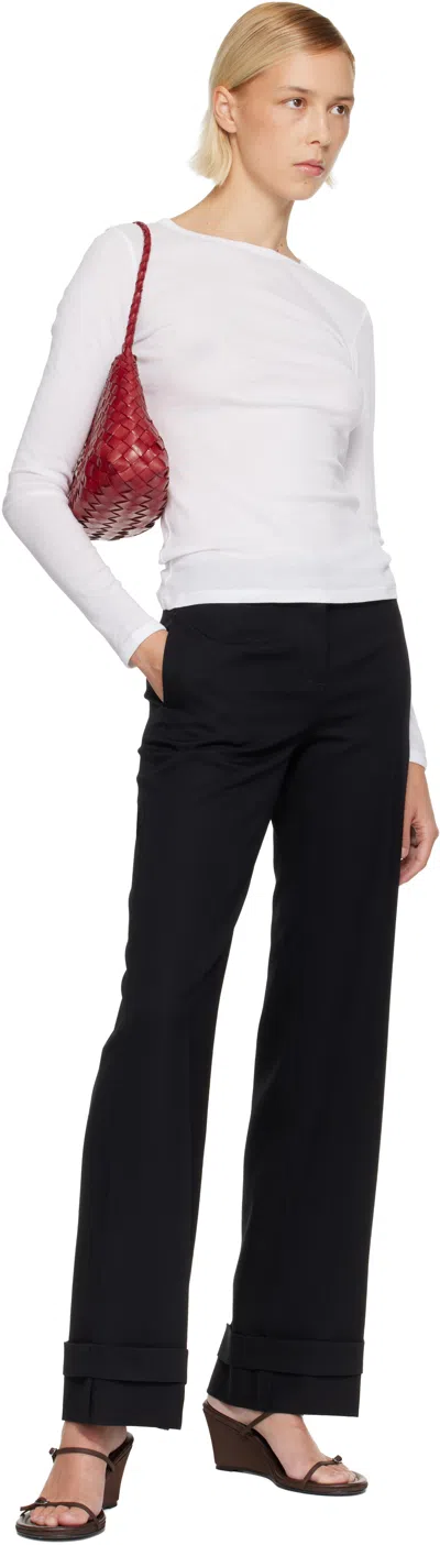 St Agni Brown Petit Belt Detail Wedge Heeled Sandals