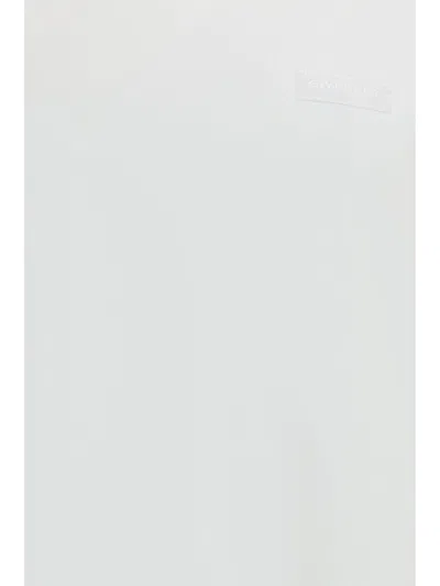 Givenchy Men White Crew Neck T-shirt With Logo On Front And Back In Cotton Man In White