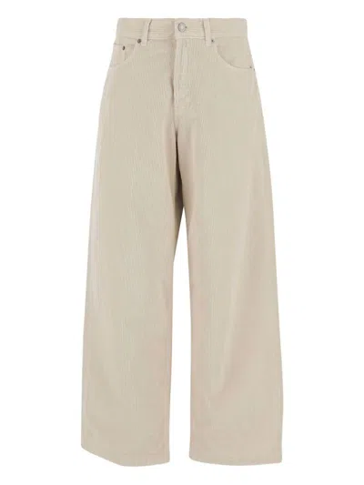 Haikure Bethany Velvet Trousers In Neutral