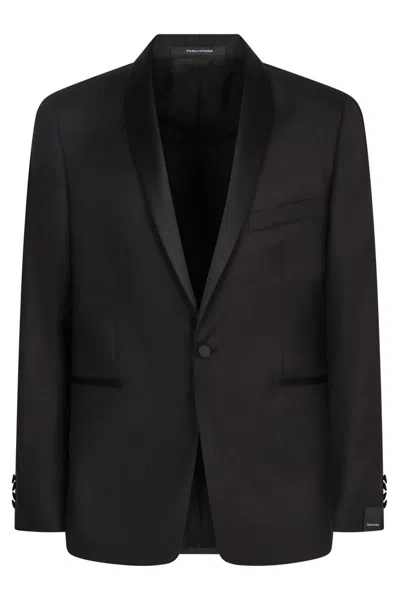 Tagliatore Two-piece Wool Suit In Black