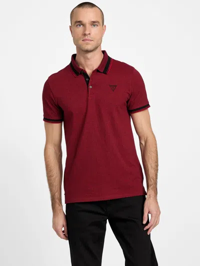 Guess Factory Eco Mauricio Polo In Red