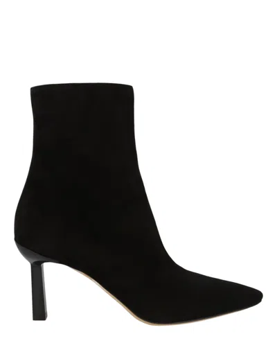 Ferragamo Janna Ankle Boots In Animal Print