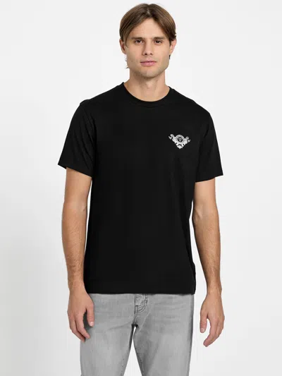 Guess Factory Eco Bjorne Crewneck Tee In Black