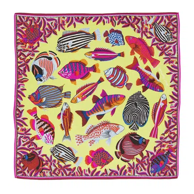 Inoui Editions Square 65  Tu Oblongs Scarf In Multi