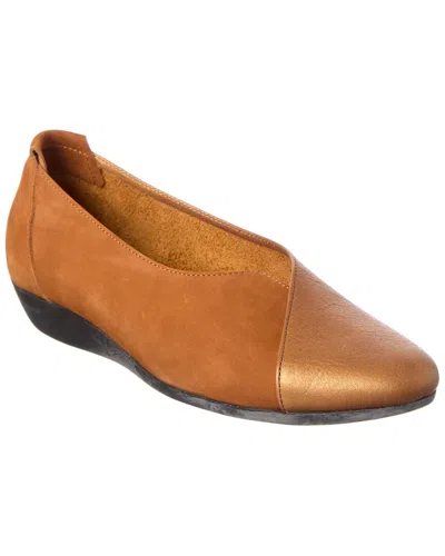 Arche Onyzea Leather Flat In Multi