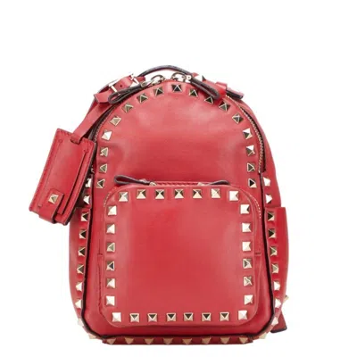 Pre-owned Valentino Garavani Leather Backpack () In Multi