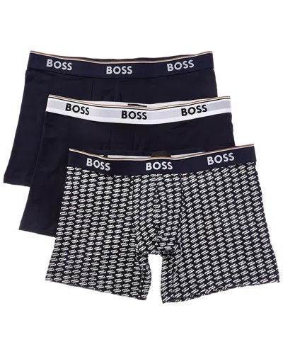 Hugo Boss 3pk Power Boxer Brief In Multi