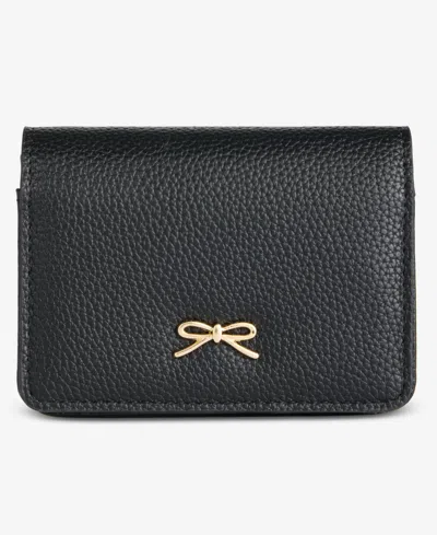On 34th Angii Solid Zip-around Wallet, Macy's Exclusive In Black