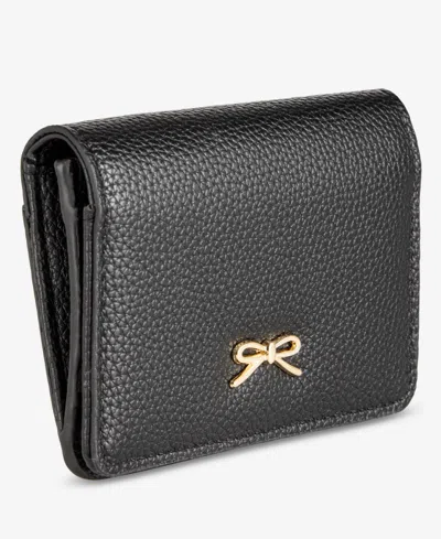 On 34th Angii Solid Zip-around Wallet, Macy's Exclusive In Black